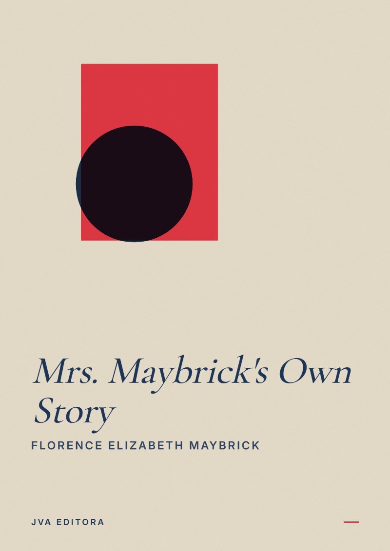 Portada de Mrs. Maybrick's Own Story