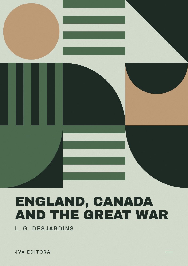 Capa de England, Canada and the Great War