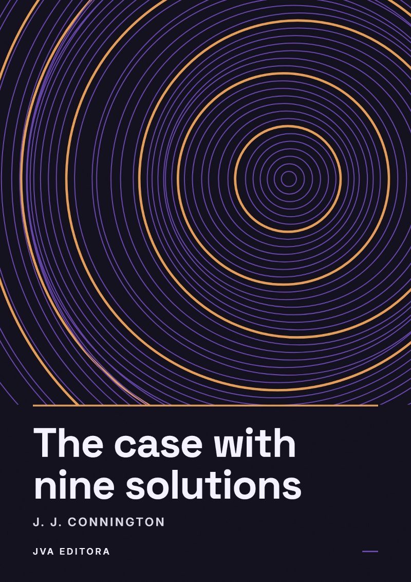 Cover of The case with nine solutions