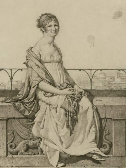 Porträt von Adélaïde de Montgolfier