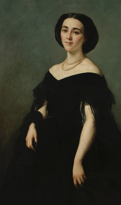 Porträt von Olga de Pitray