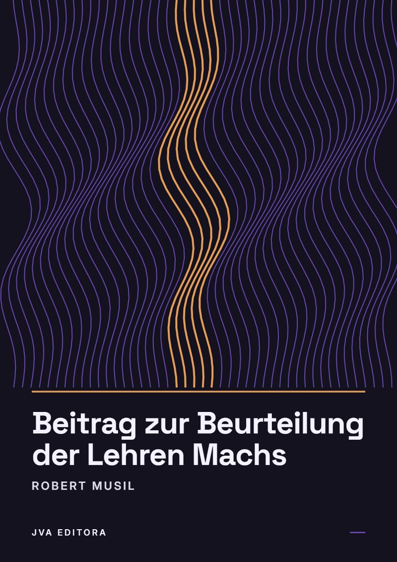 Cover of Beitrag zur Beurteilung der Lehren Machs
