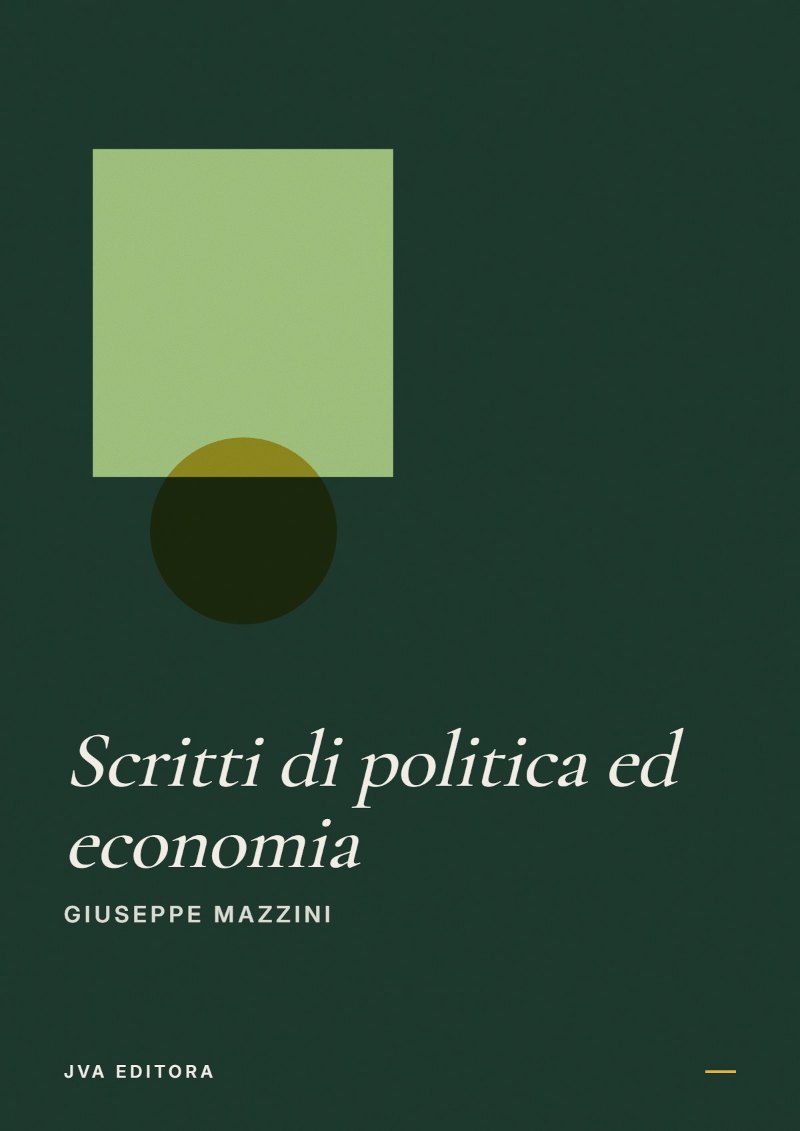 Portada de Scritti di politica ed economia