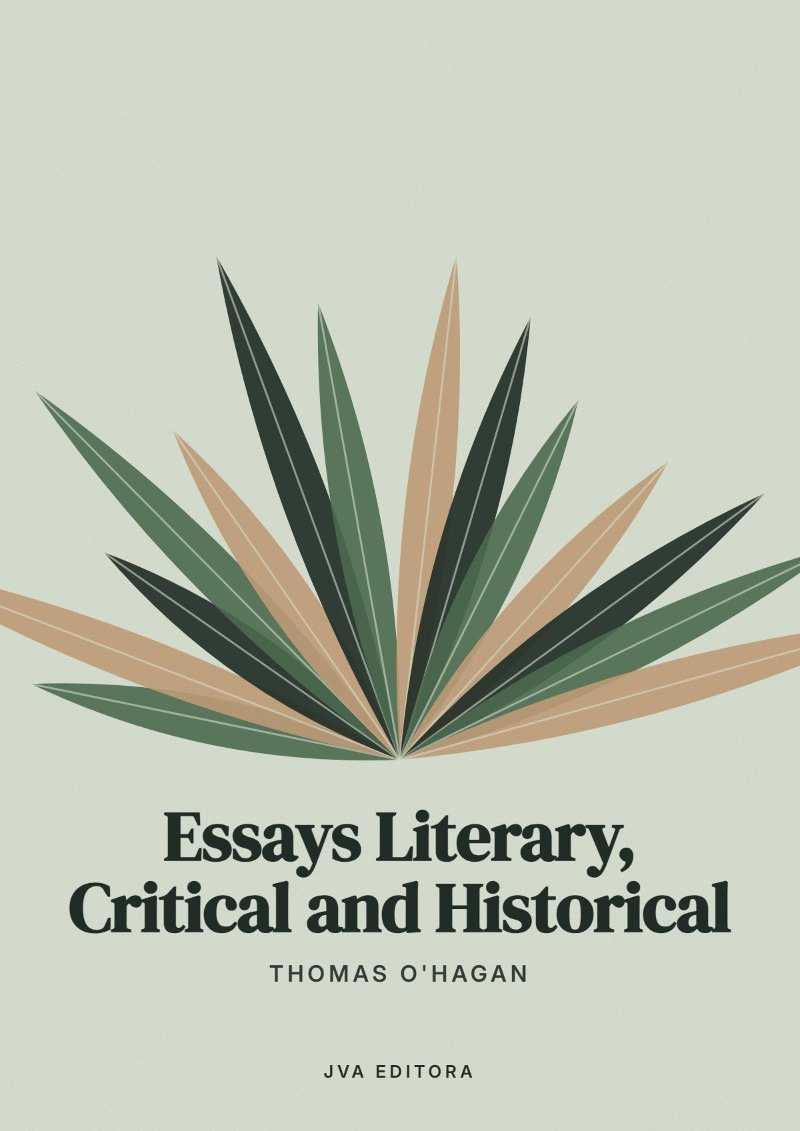 Couverture de Essays Literary, Critical and Historical