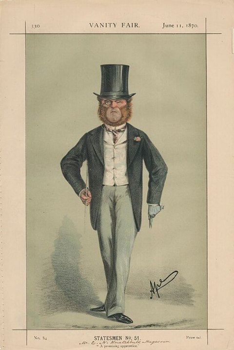 Ritratto di Edward Hugessen Knatchbull-Hugessen Brabourne