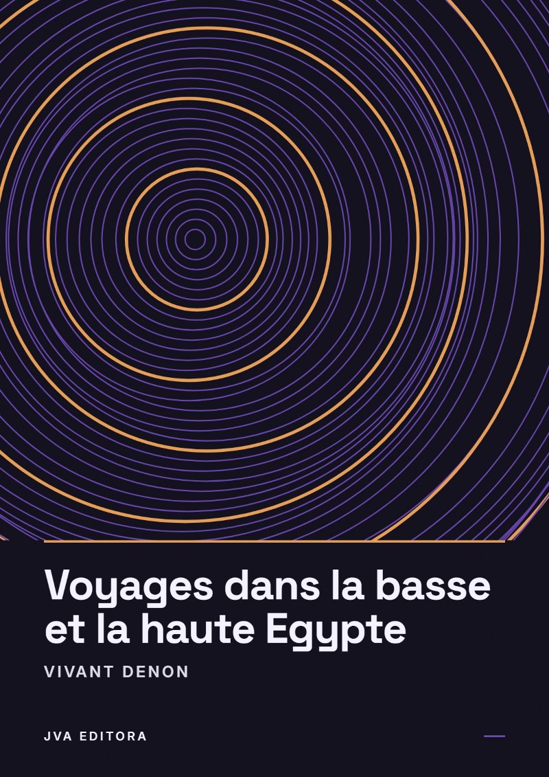 Capa de Voyages dans la basse et la haute Egypte