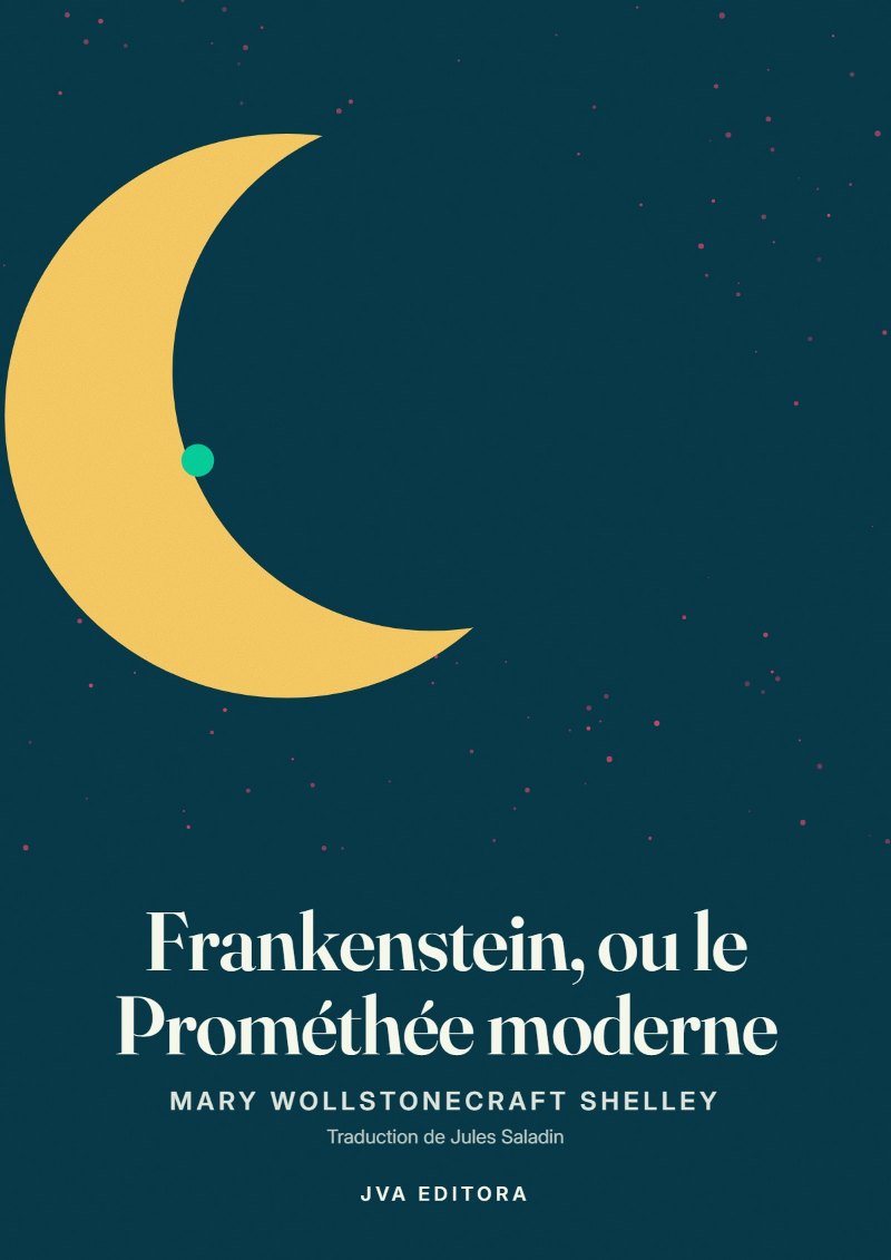 《Frankenstein, ou le Prométhée moderne》封面