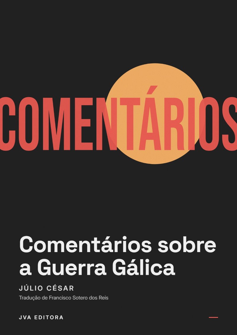 《Comentários sobre a Guerra Gálica》封面