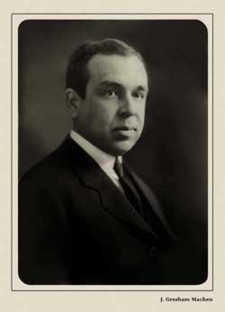 J. Gresham Machen的肖像