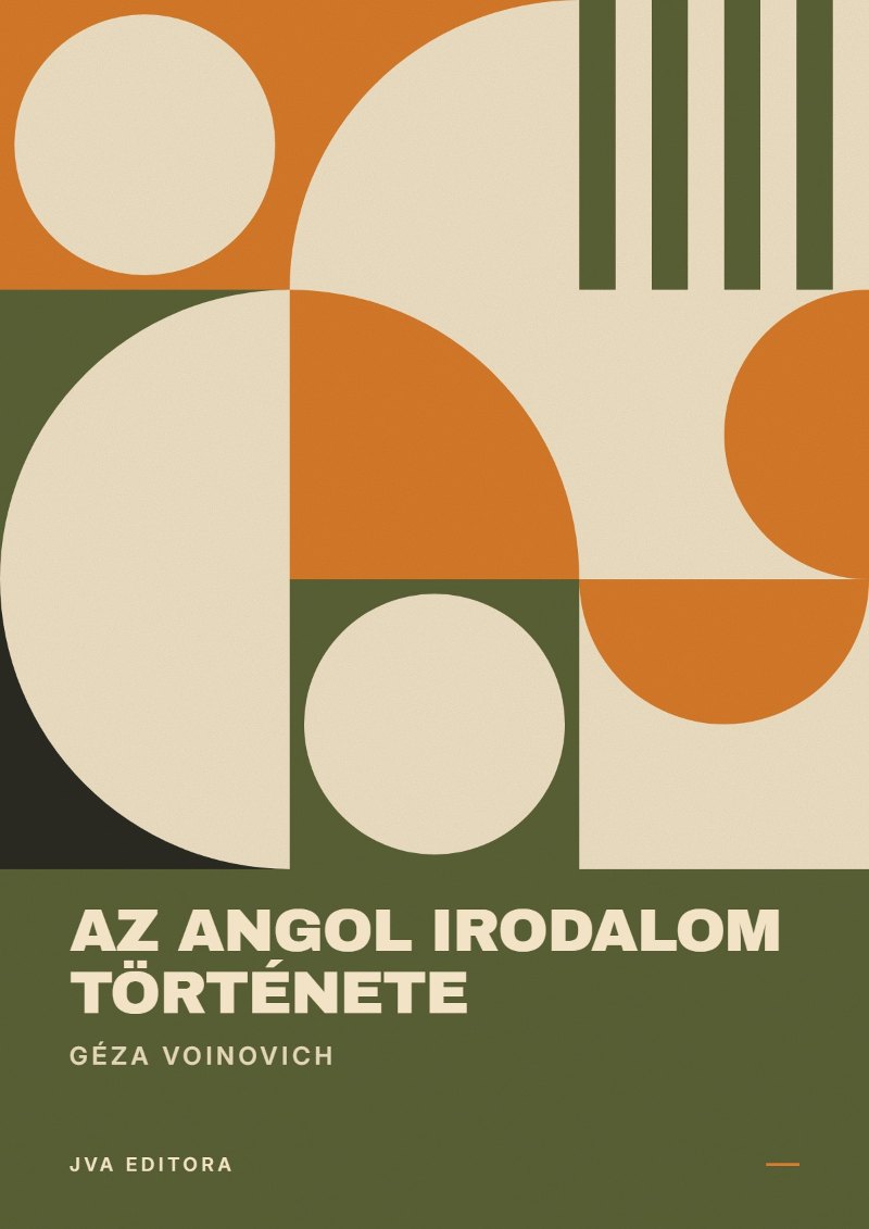 Capa de Az angol irodalom története