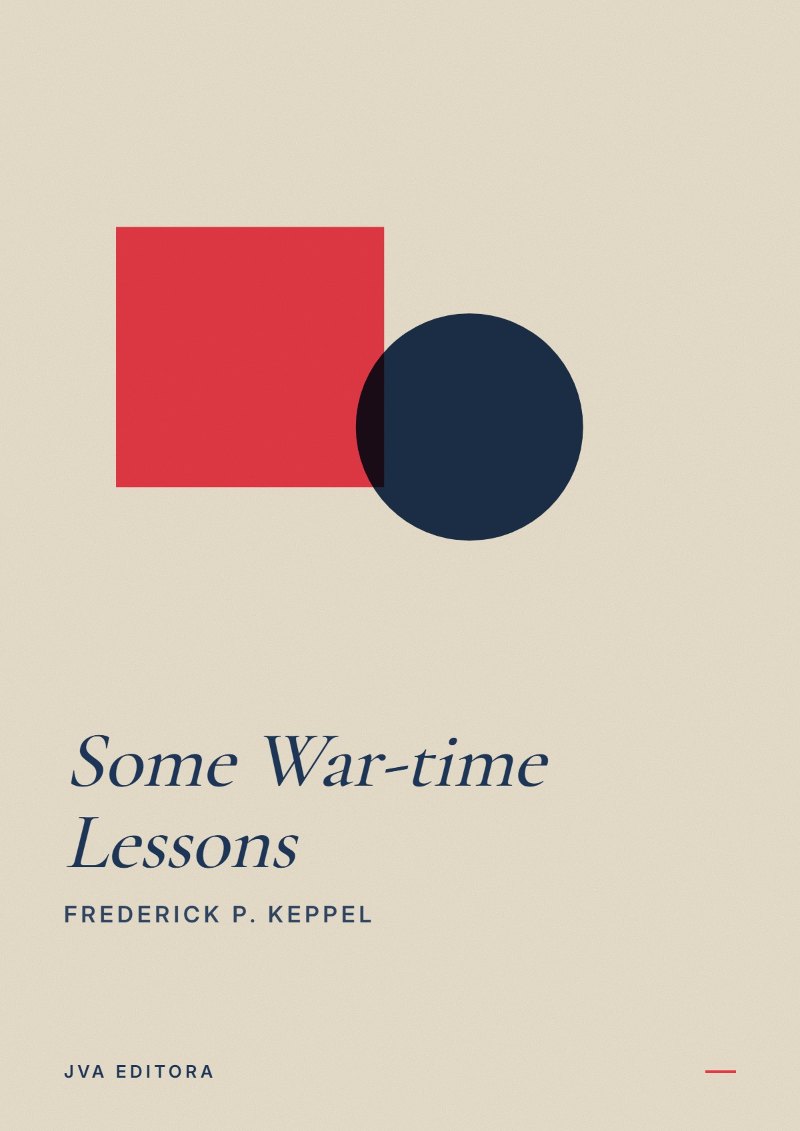 Capa de Some War-time Lessons