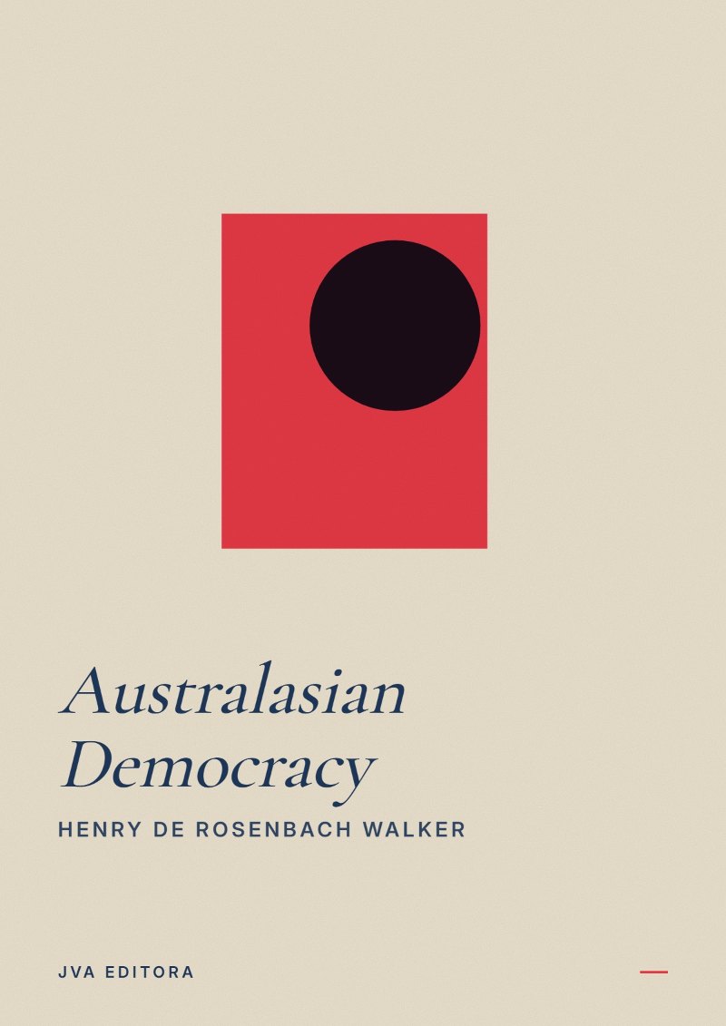 Εξώφυλλο του Australasian Democracy