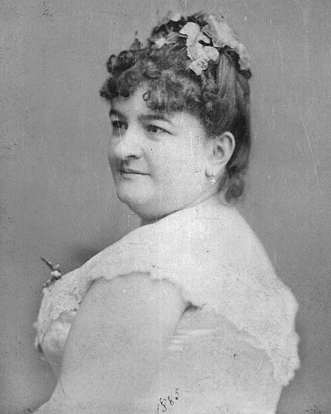 Emilia Pardo Bazán的肖像