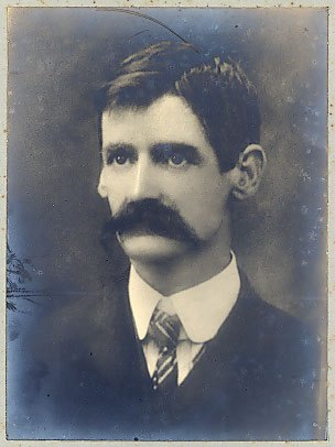 Porträt von Henry Lawson