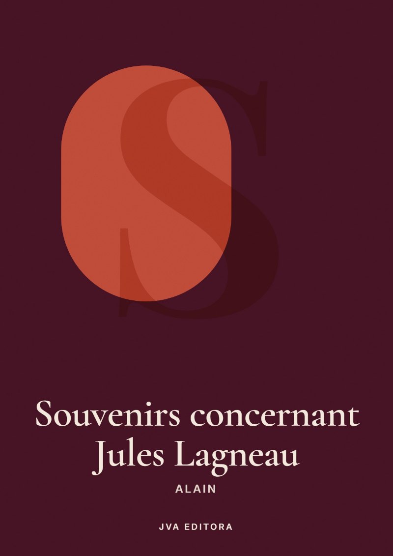 Portada de Souvenirs concernant Jules Lagneau