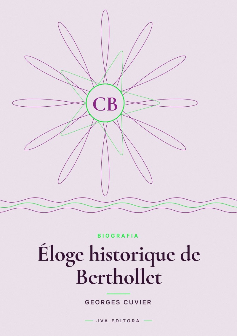 Couverture de Éloge historique de Berthollet