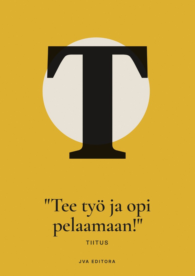 Capa de "Tee työ ja opi pelaamaan!"