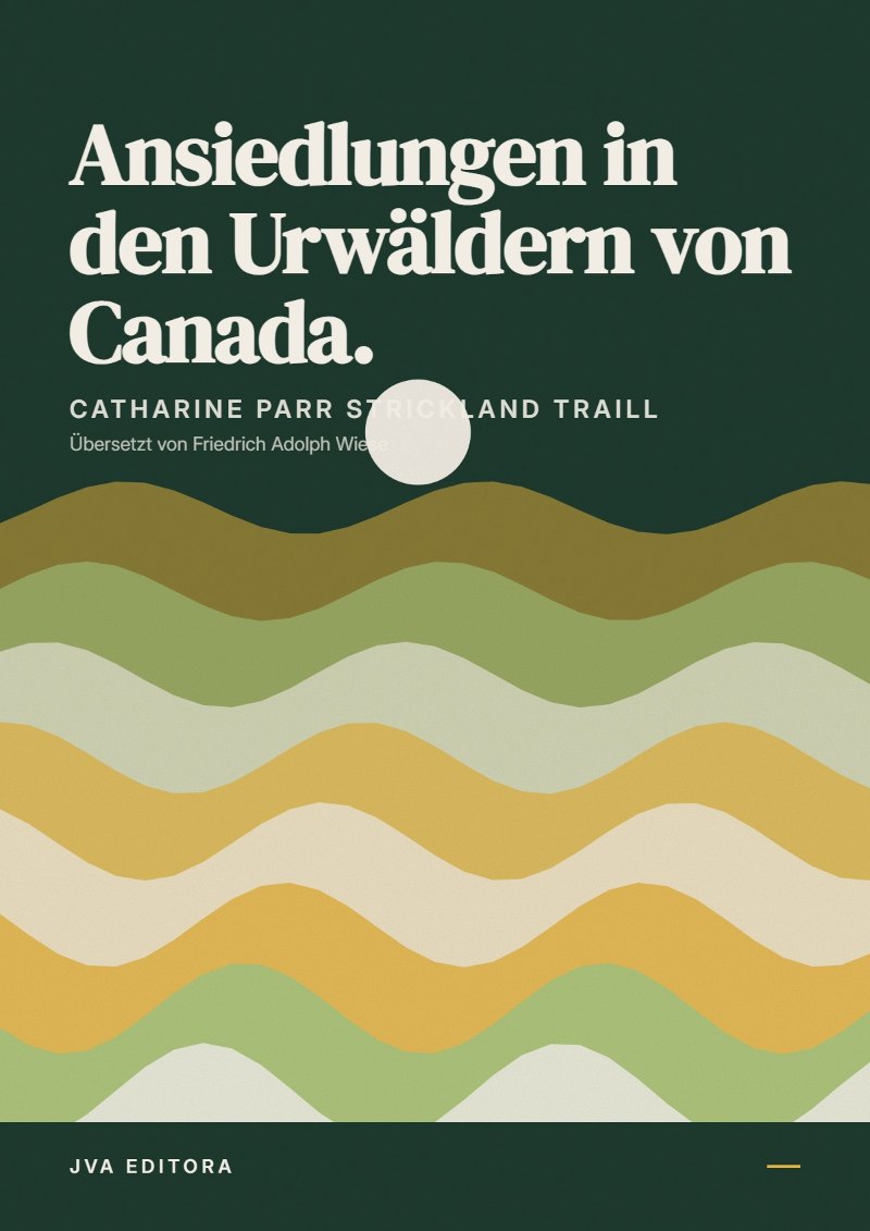 Capa de Ansiedlungen in den Urwäldern von Canada.