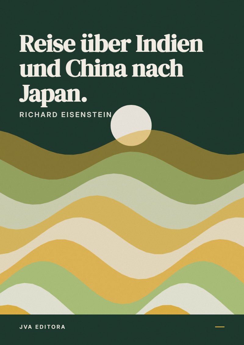 Couverture de Reise über Indien und China nach Japan.