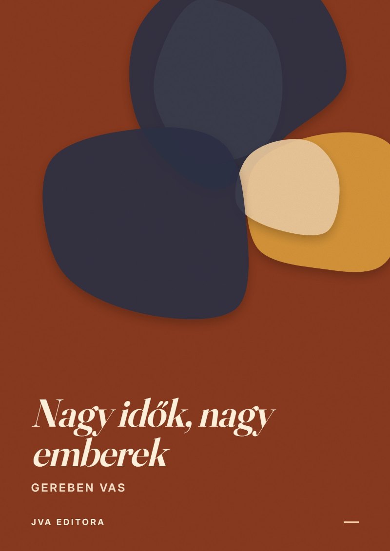 Couverture de Nagy idők, nagy emberek