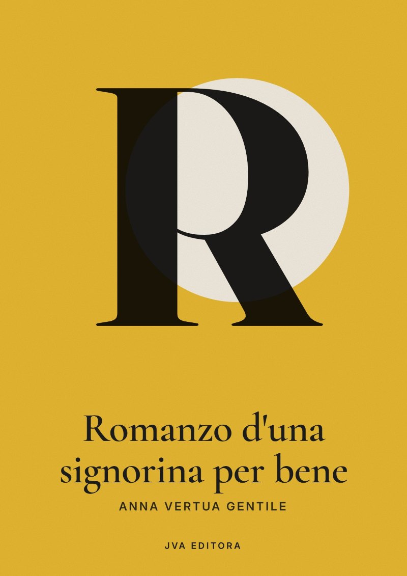 Capa de Romanzo d'una signorina per bene