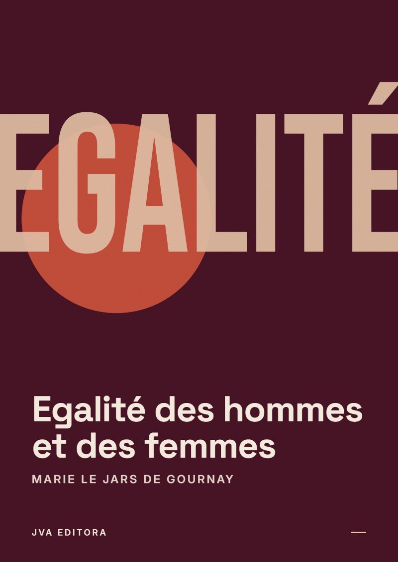 Εξώφυλλο του Egalité des hommes et des femmes