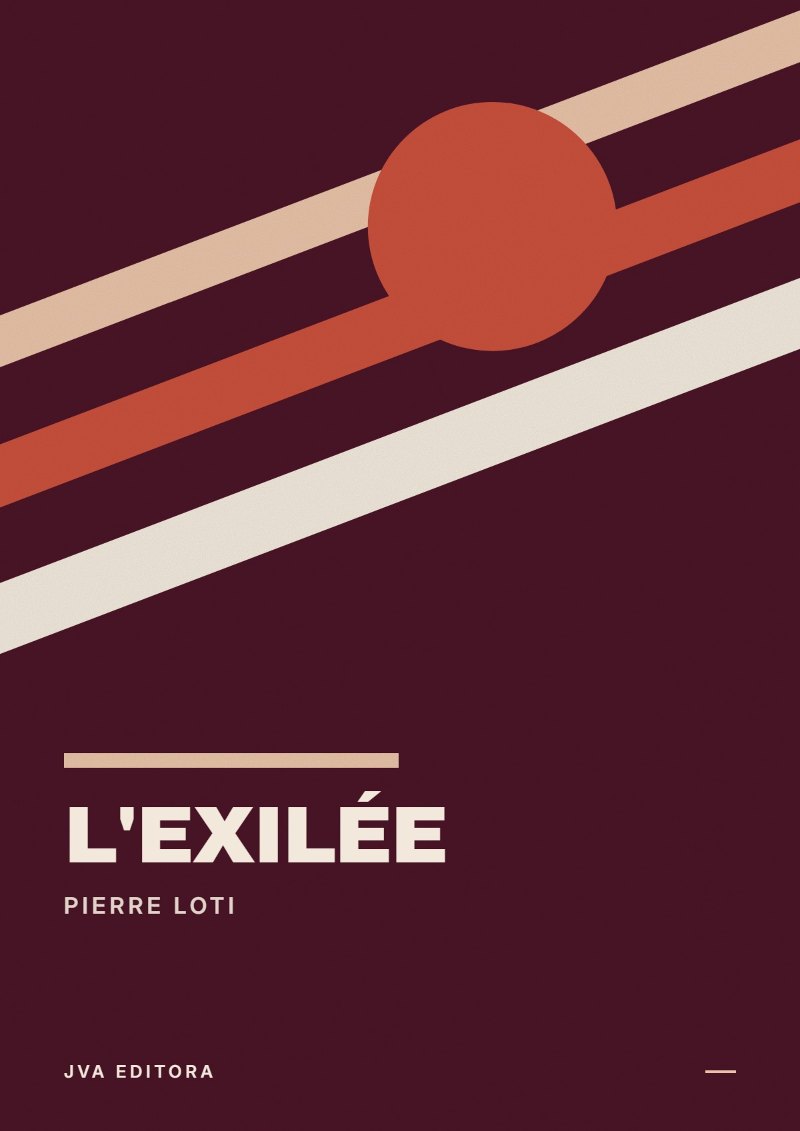 Copertina di L'exilée
