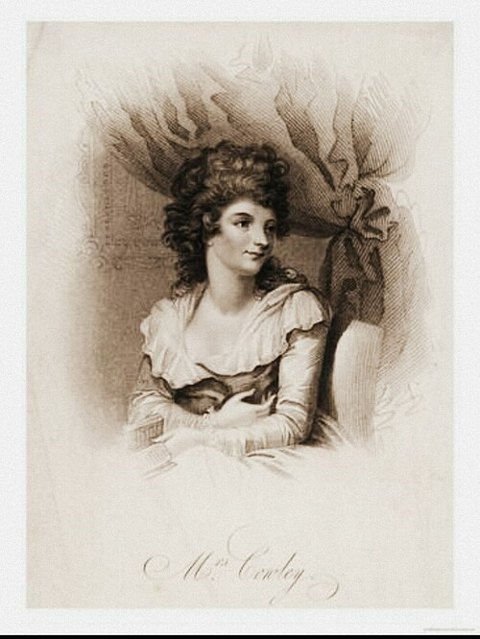 Retrato de Hannah Cowley