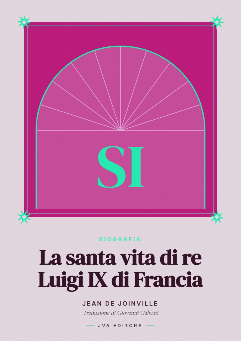 Εξώφυλλο του La santa vita di re Luigi IX di Francia