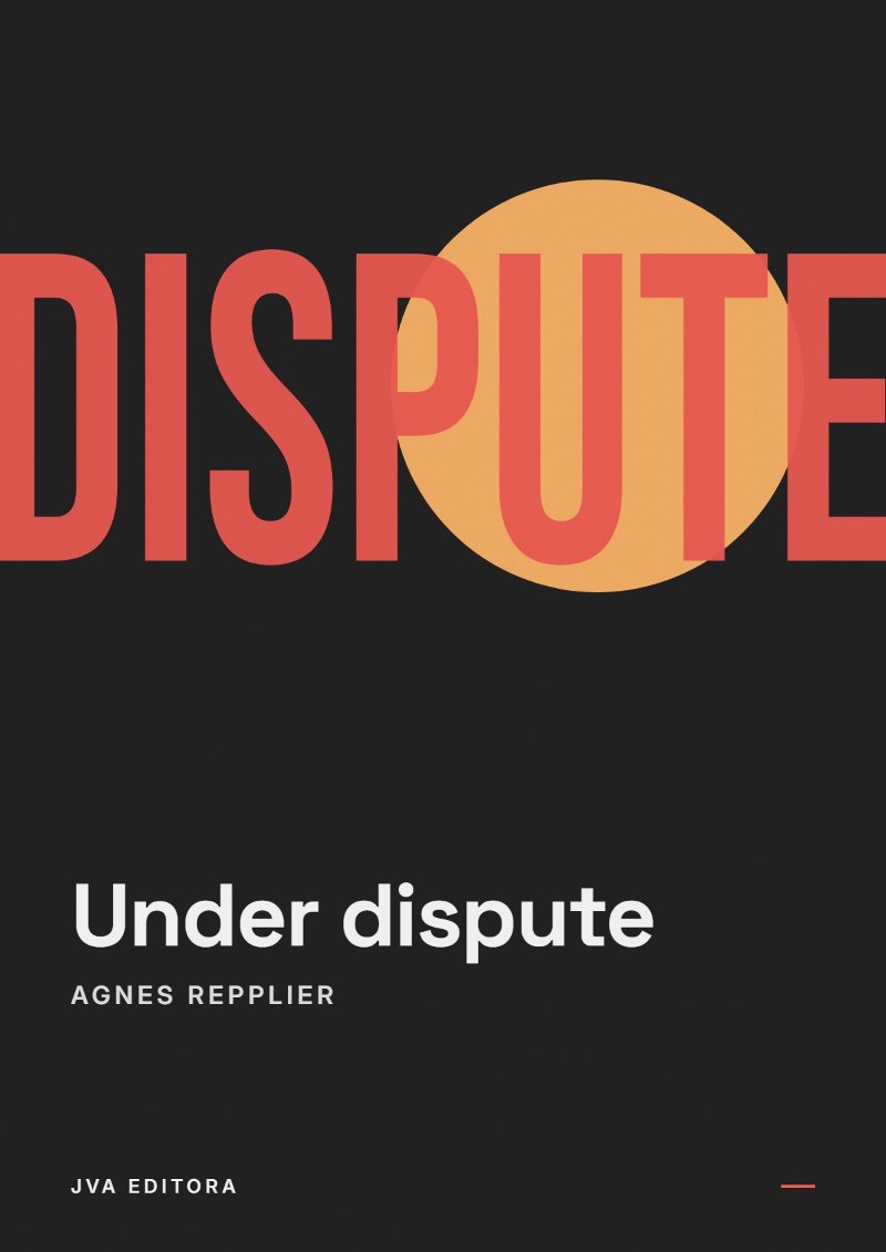 Εξώφυλλο του Under dispute