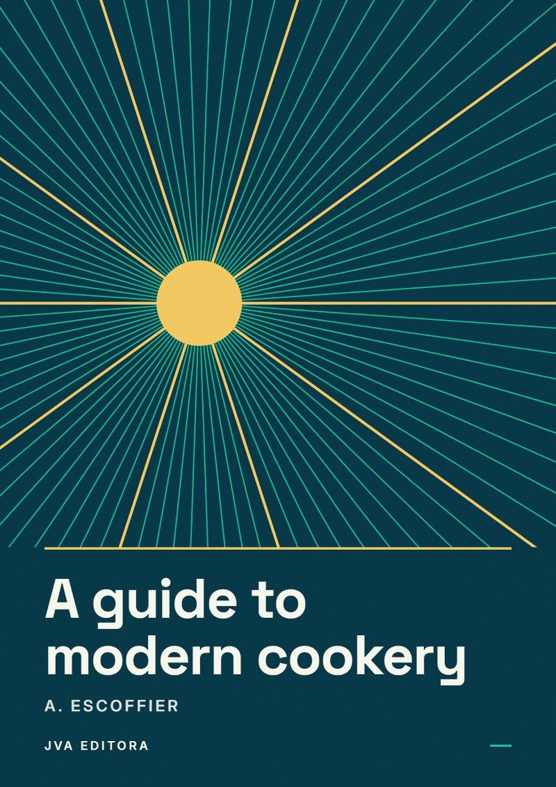 Capa de A guide to modern cookery