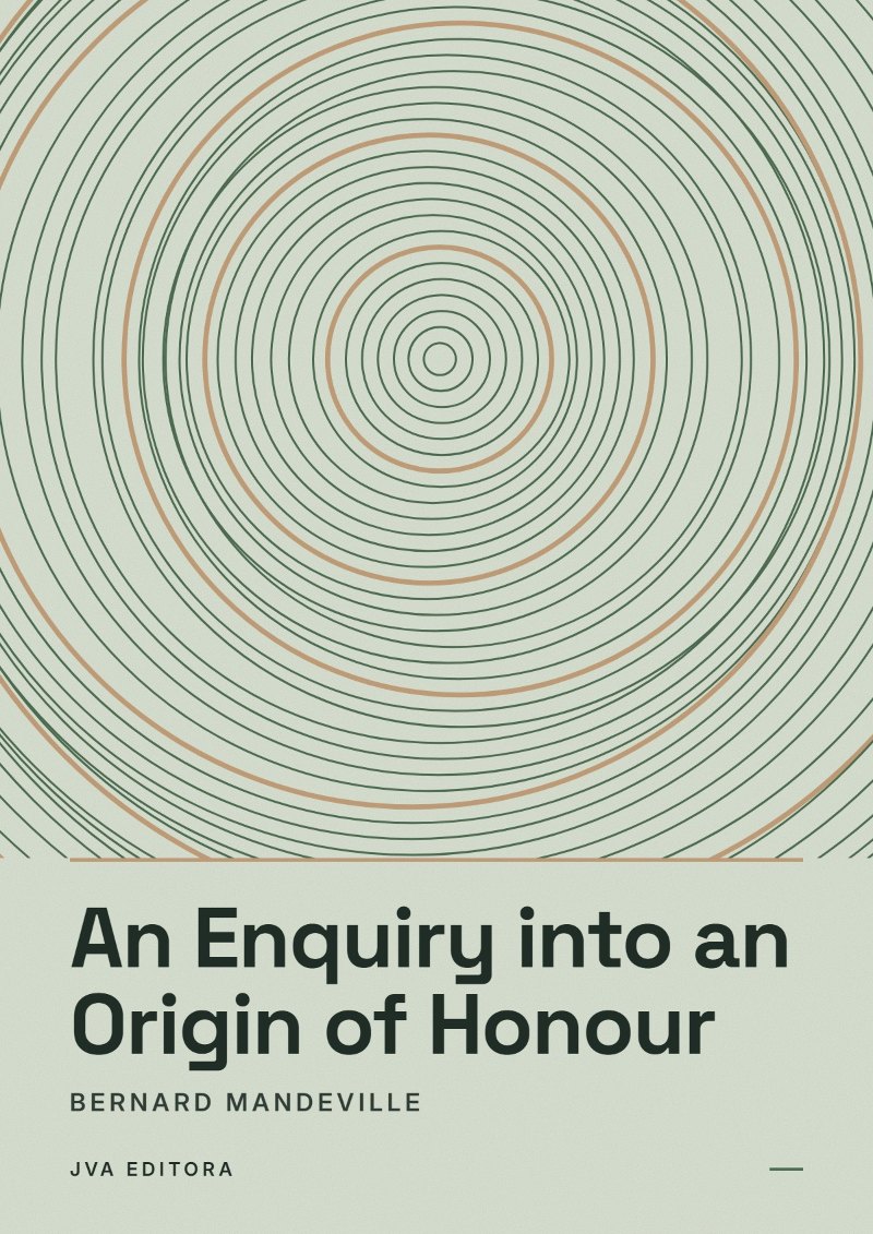 Εξώφυλλο του An Enquiry into an Origin of Honour
