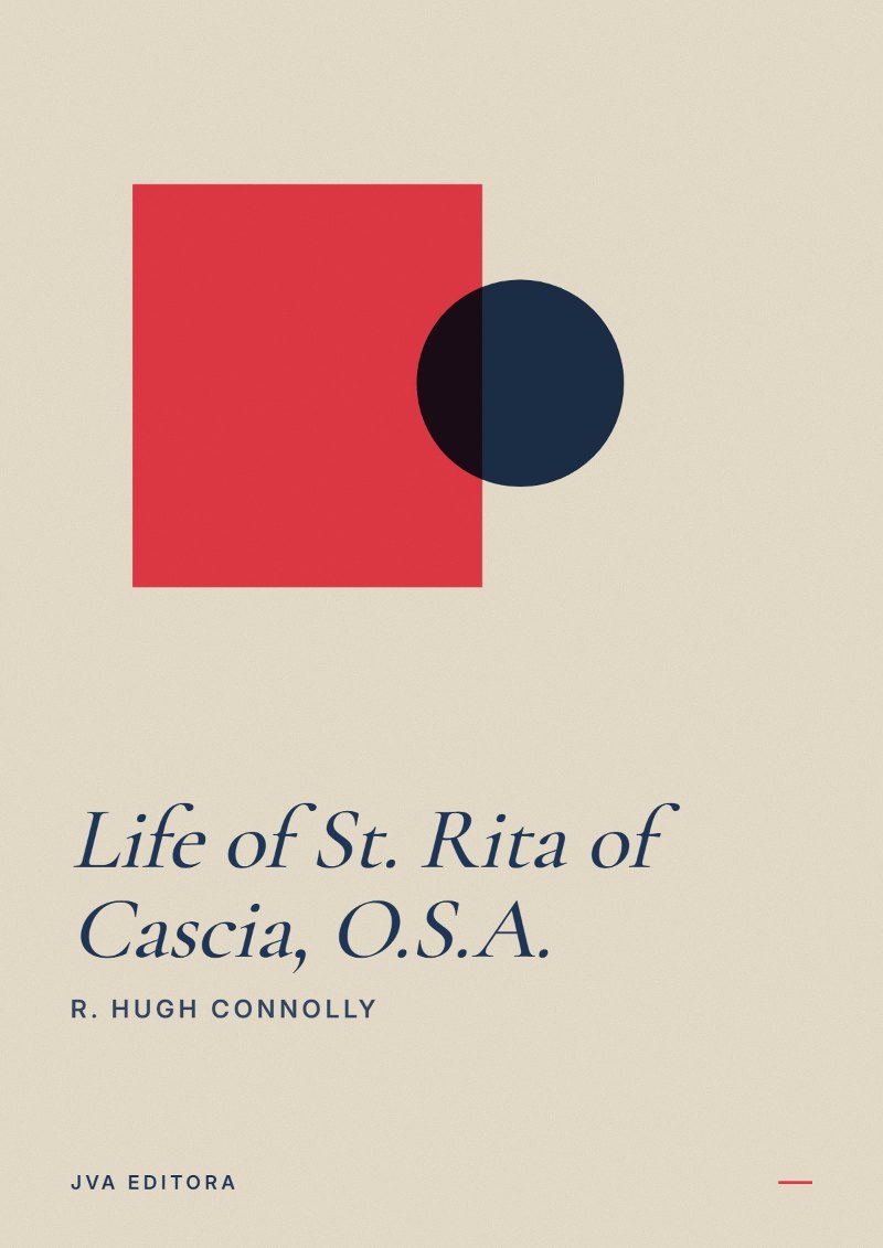 Εξώφυλλο του Life of St. Rita of Cascia, O.S.A.