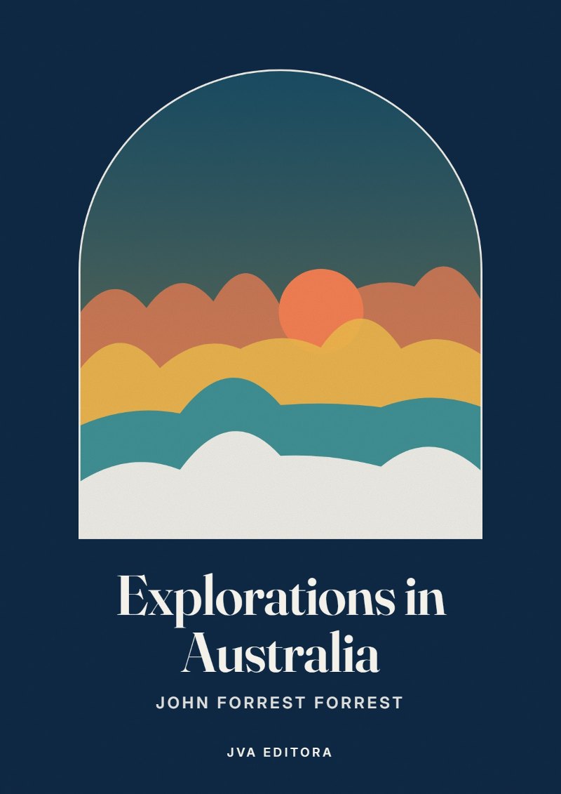 Capa de Explorations in Australia