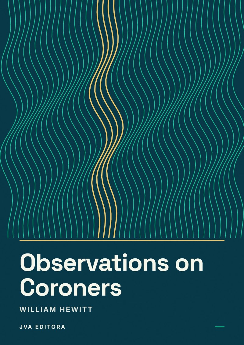 Capa de Observations on Coroners