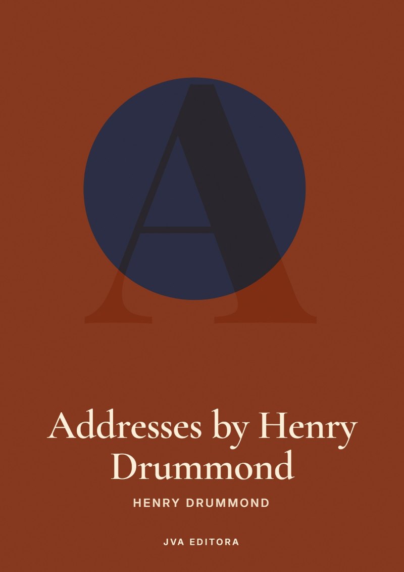 Capa de Addresses by Henry Drummond