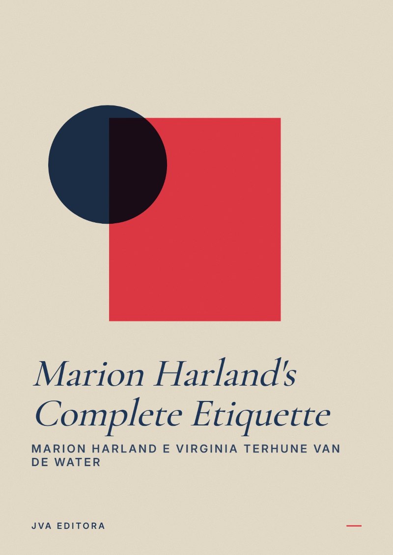 Cover of Marion Harland's Complete Etiquette