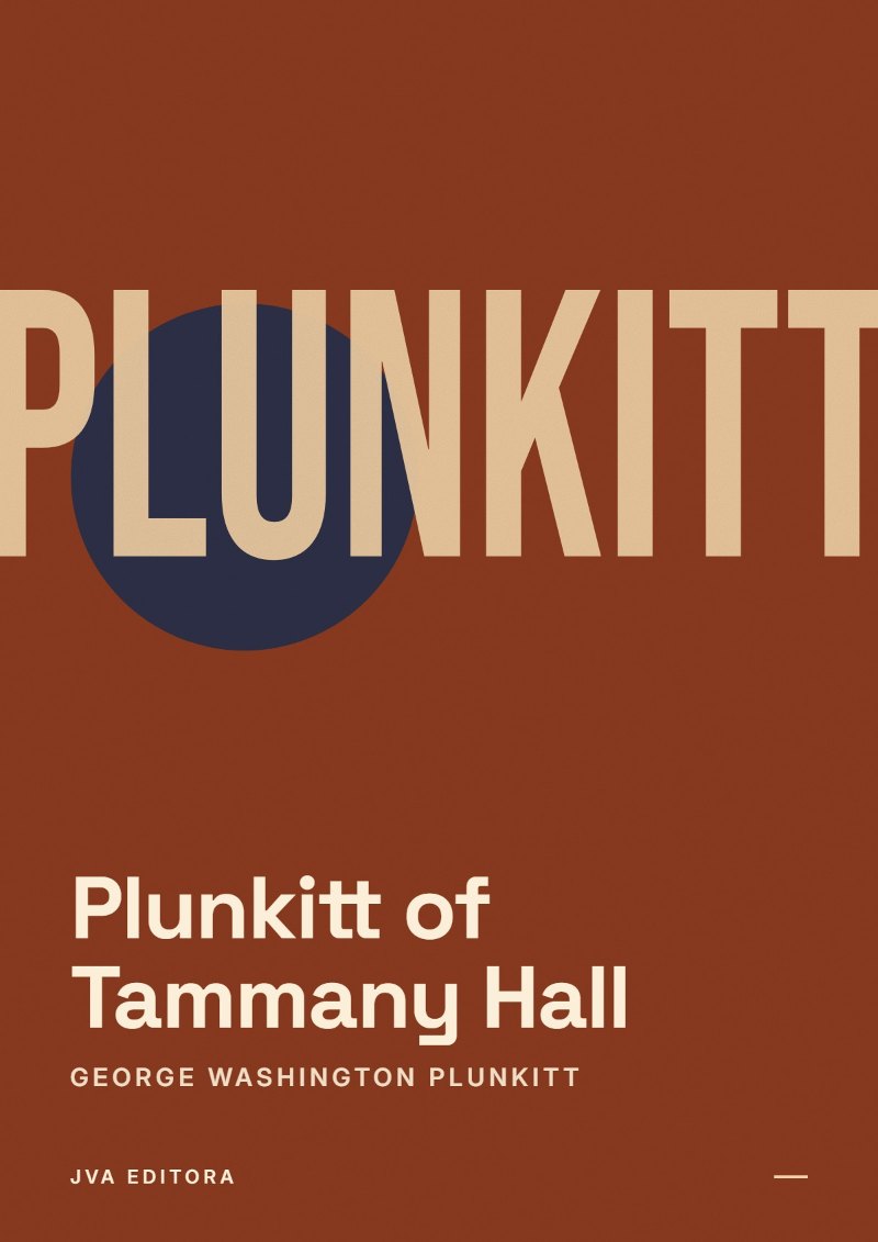 Capa de Plunkitt of Tammany Hall