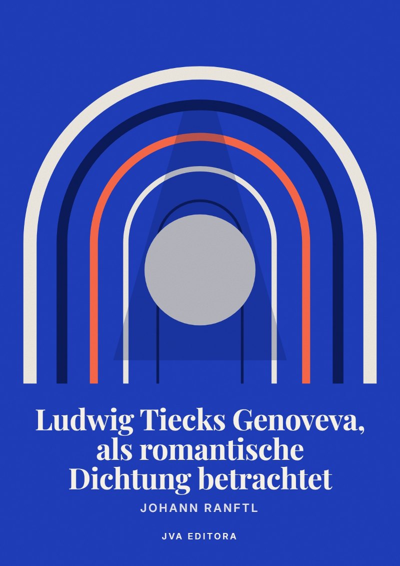 Cover von Ludwig Tiecks Genoveva, als romantische Dichtung betrachtet