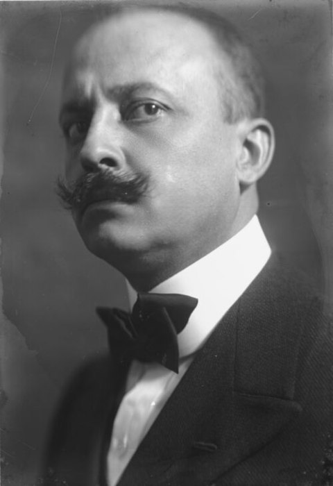 Porträt von F. T. Marinetti