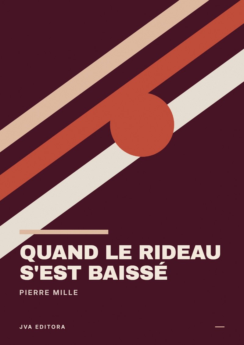《Quand le rideau s'est baissé》封面