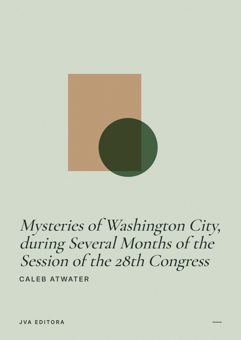 Cover von Mysteries of Washington City, during Several Months of the Session of the 28th Congress