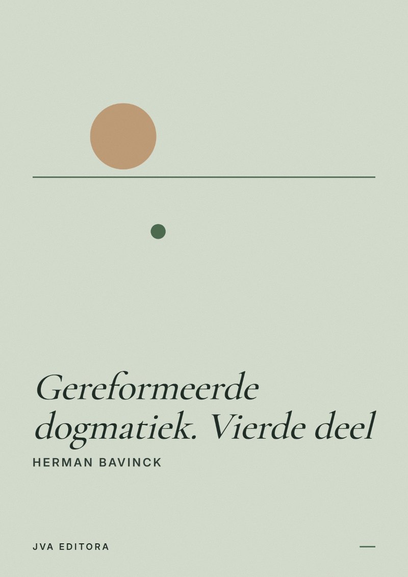 Copertina di Gereformeerde dogmatiek. Vierde deel
