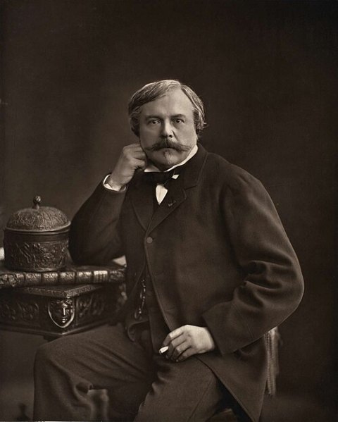 Retrato de Edmond de Goncourt