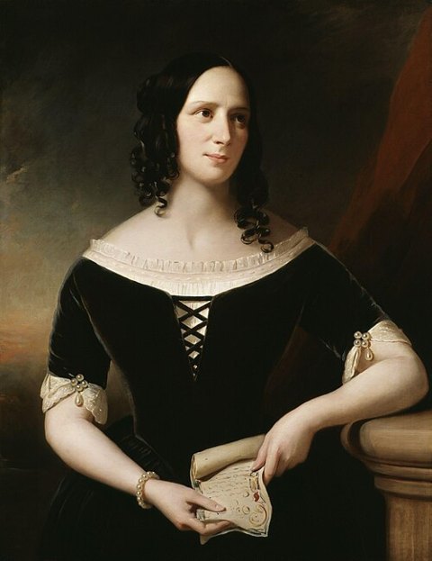 Porträt von Agnes Strickland