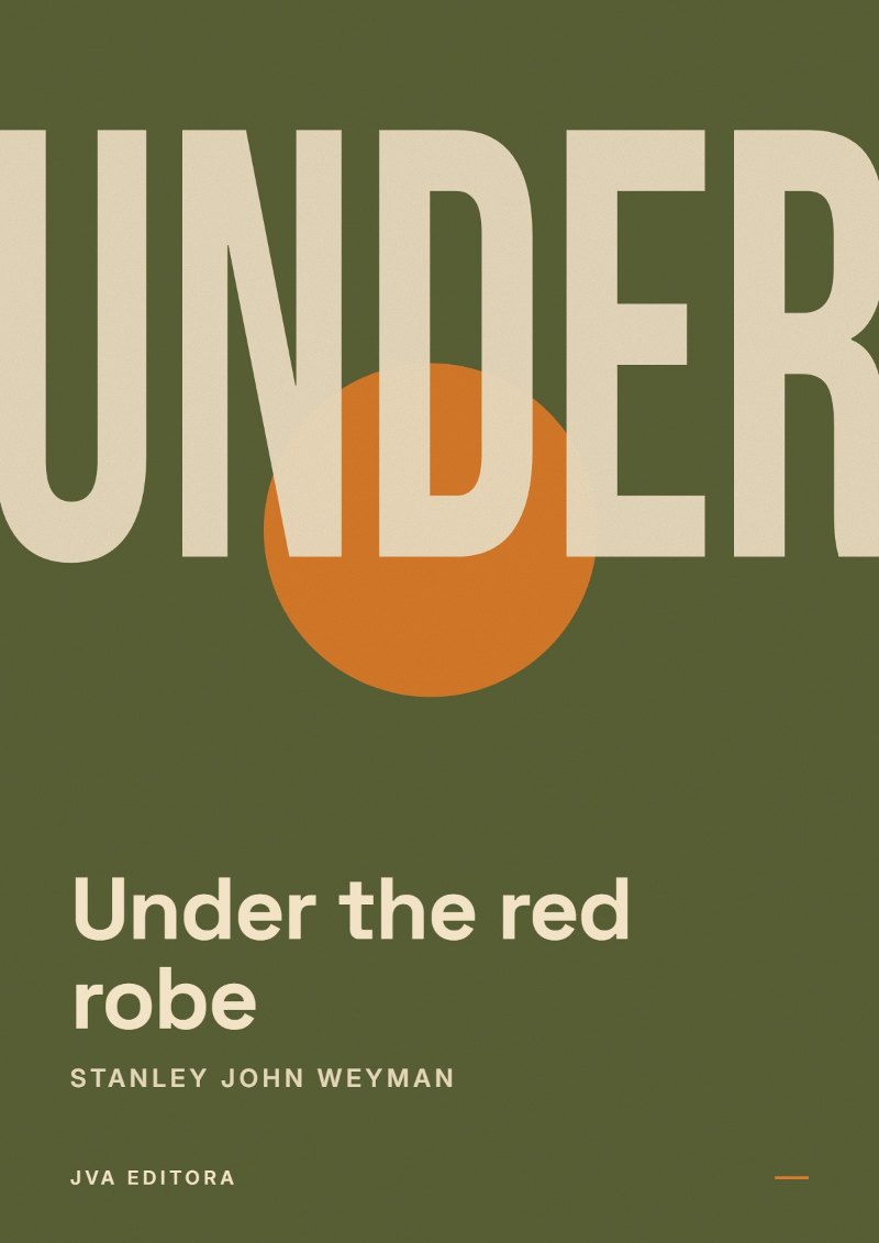 Couverture de Under the red robe
