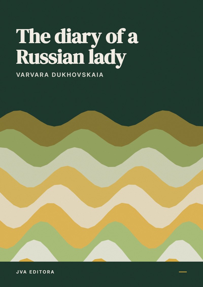 Copertina di The diary of a Russian lady