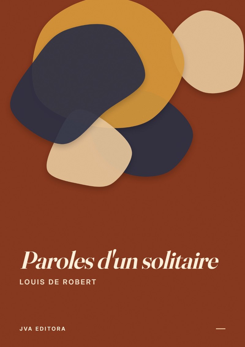 Portada de Paroles d'un solitaire