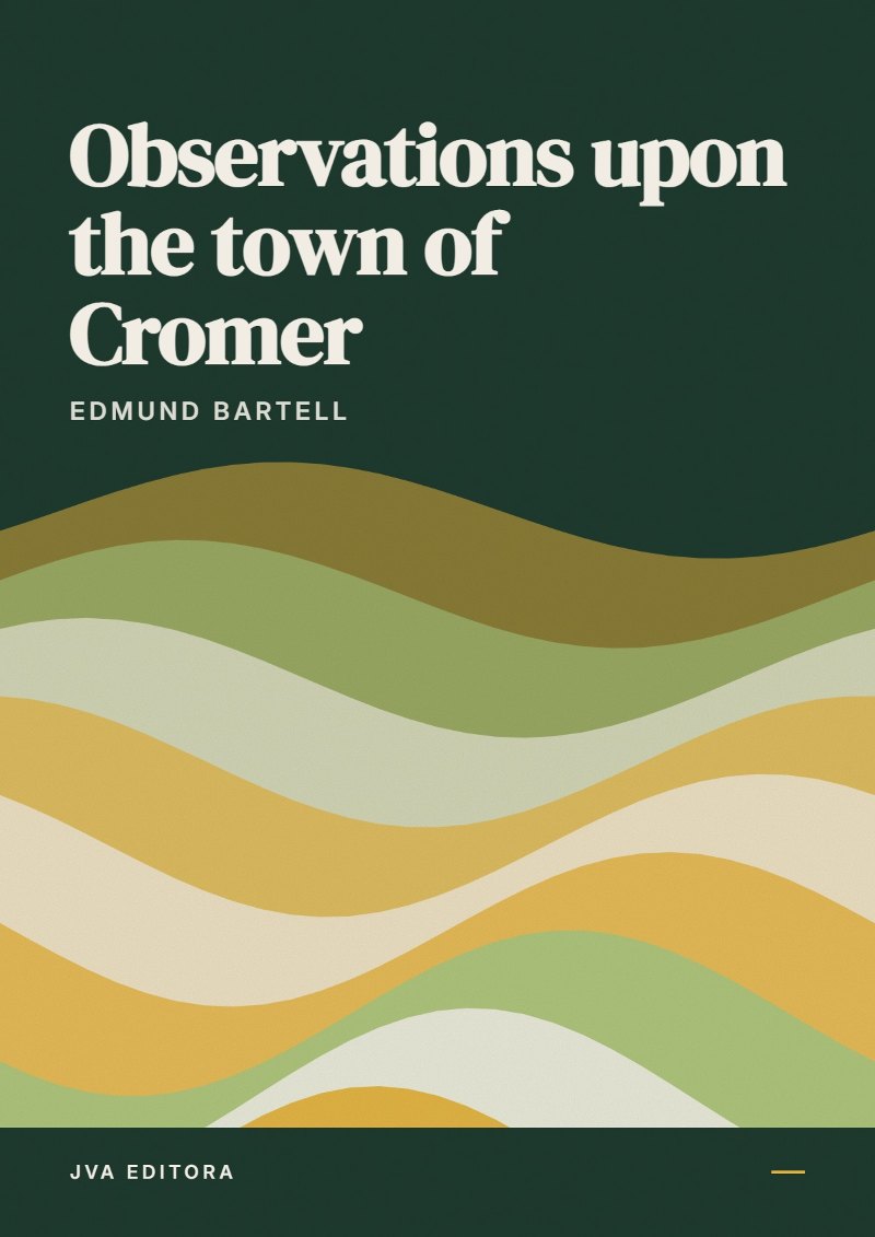 Εξώφυλλο του Observations upon the town of Cromer