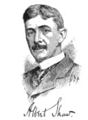 Retrato de Albert Shaw
